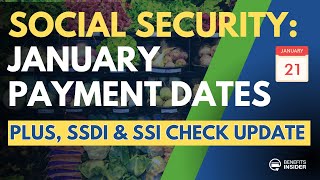 Social Security Checks | January 2026 Payment Schedule Dates Update