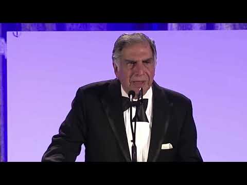 Ratan Tata Award Winning Speech with BIG Subtitles