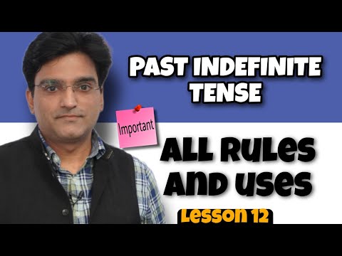 Past Indefinite Tense with Examples in Hindi | 2022 | Easy way