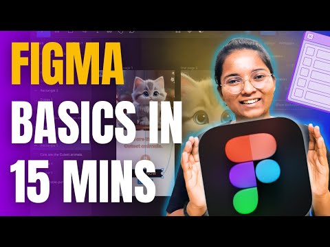 Figma UI Design for Beginners in 15 MINUTES | Figma Basics Tutorial