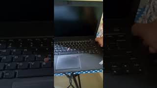 Lenovo ThinkPad error display not sshowin