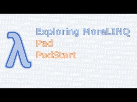 MoreLINQ 11 - Pad