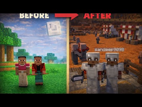 My FIRST DAY IN MY SURVIVAL SERIES|#MINECRAFT #survivalseries 