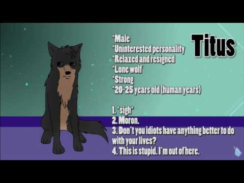 The Colourless Titus | The Search Character Audition
