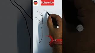Draw a simple tree trunk using these simple steps #shorts #ashortaday Canvassing Passion