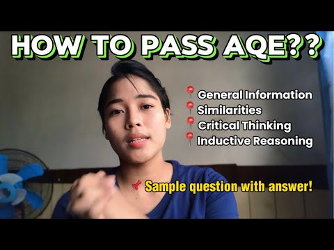 TIPS ON HOW TO PASS AQE | New Set of Question 2025 | Army Qualifying Exam