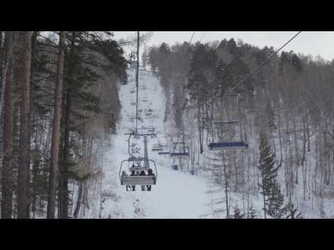 The Storytellers:  Cable Ride on the Outskirts of Krasnoyarsk