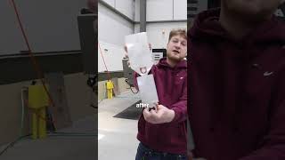 Breaking in the new Amada fiber optic laser the right way—by cutting out a spatula! 🔥