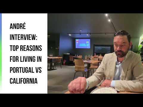 Portugal vs California Interview with Andre- filmed at the hidden gem restaurant in Abóboda
