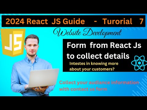 Create Contact Us Form_React JS Tutorial 07 _ Collect your audience information and reach them again
