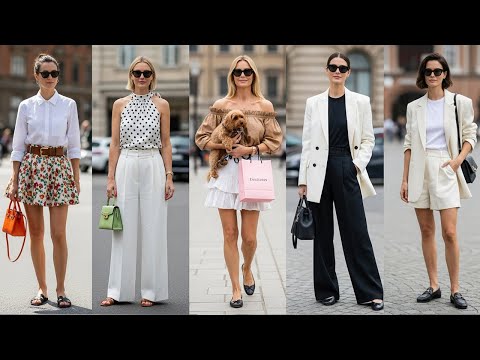 🩵Chic & Casual: Milan Summer Outfits You’ll Want to Copy