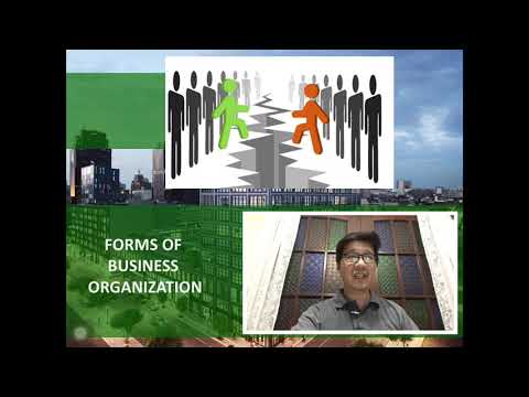 Forms of Business Organization