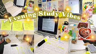 Evening to Night Study Routine🌙|Semester Prep Day 1🎯#study #motivation #explore 