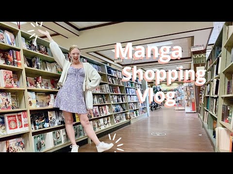 Manga Shopping Vlog // Come check out my collab with favourite local bookstore Bolen Books!
