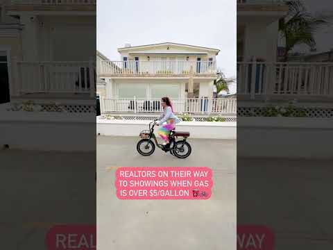 Pedaling Prosperity: Realtor's Hilarious Commute!