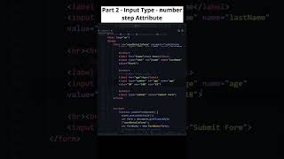 Mastering HTML Number Input: Step Attribute Explained! #htmlform #codewithmayur
