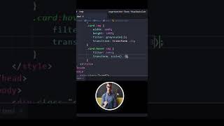 Image Greyscale and Zoom Effect on Hover using Html and CSS #csseffect #shorts