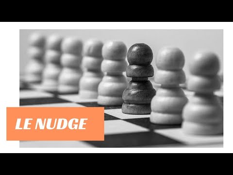 The nudge marketing - 1 concept illustrated by the MIT
