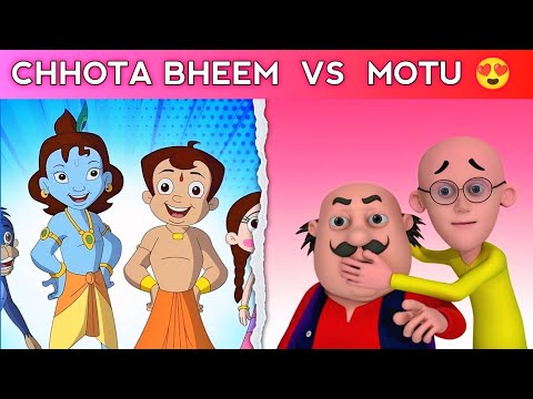 Chhota Bheem vs Motu | Who is the Most Powerful Cartoon Hero? 💥