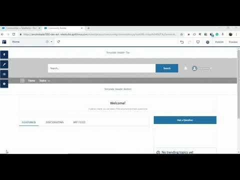 Salesforce Community - Part II (Images,Themes,Text, Settings, Community Pages)