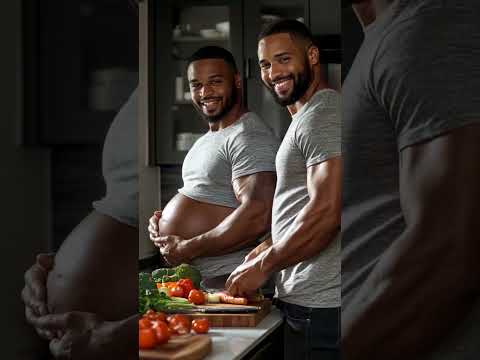 "Pregnant gay couple" #gay #love #family #pregnant #male #lgbtq #rights #couple #childbirth #parents