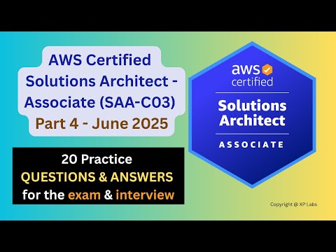 AWS Solutions Architect Associate [practice questions] for the exam and interview (P4 June 2025)