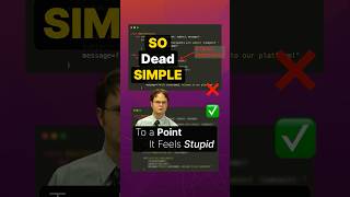 So Simple It Feels Stupid!  #coding #programming #developer