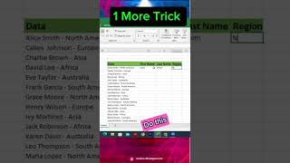 1 more Excel trick #exceltips #exceltricks #msexceltricks #msexceltraining #msexceltutorial #online