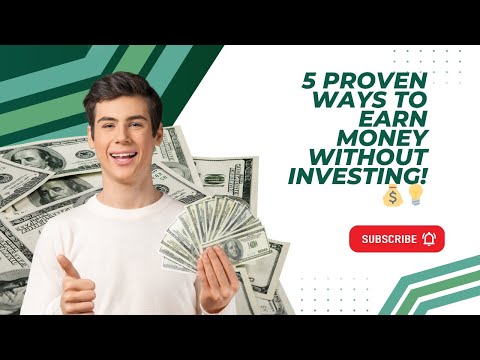 5 Proven Ways to Earn Money Without Investing! 💰💡