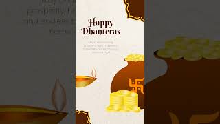 Happy Dhanteras Wishes #wish #festival #festiveauraa #dhanteras #dhanteraswishes #happydhanteras