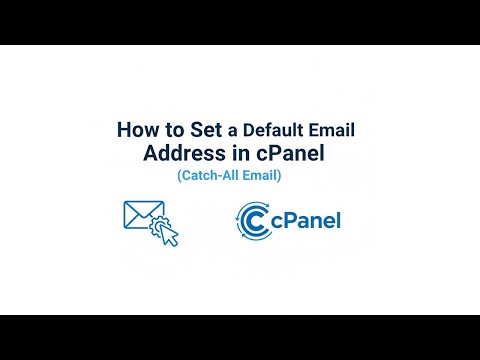 How to Set a Default Email Address in cPanel (Catch-All Email)