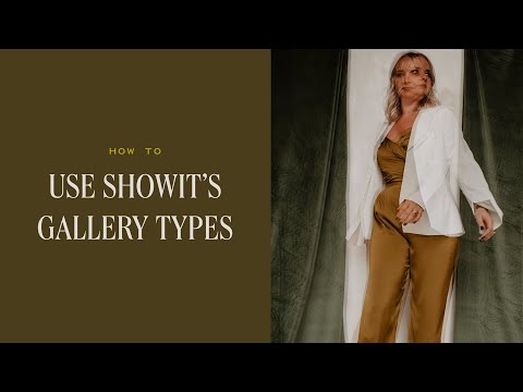 How to Use Showit's Gallery Types