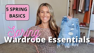 SPRING Wardrobe Essentials | Spring Wardrobe 2022 (5 Spring Basics you should have in your Closet)