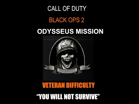 Call of Duty:Black Ops 2 Odysseus Mission Veteran difficulty