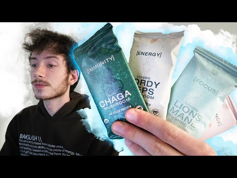 These MUSHROOM PROTEIN BARS are changing the game | Balanced Tiger | Lions Mane / Cordyceps / Reishi