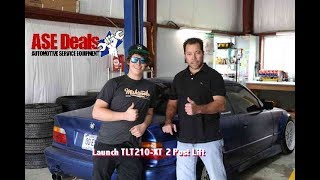 LaunchTech USA TLT210-XT 2 post Automotive Lift from ASE Deals.com