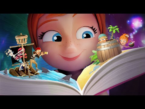 BEDTiME STORiES 📚  Pirate Pool, Finding Niko, Zombie island, and Fairy Glitter Fun with Adley & Dad
