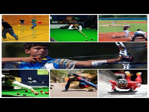 name of different sports