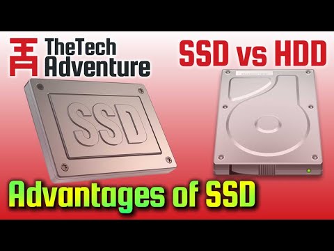 Advantages of Solid State Drives.