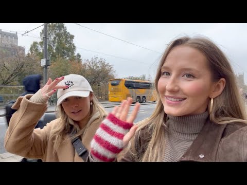 a cozy shopping weekend in edinburgh vlog