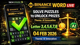 Binance Word Of The Day Answer Today  4 Feb 2026 | 4 Letter Binance Word Of The Day Answer #binance 