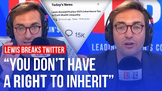 Lewis Goodall enrages Twitter with his inheritance tax idea