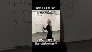 Tutorials & Lectures for Calculus 1, 2, and 3! #mathwithprofessorv #calculusvideos #integrals