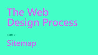 Sitemap | The Web Design Process