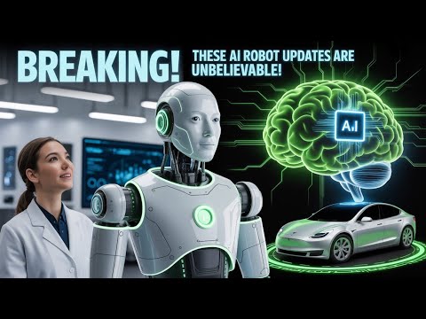 BREAKING! These AI Robot Updates Are UNBELIEVABLE! [AEON Robot, Tesla Lawsuit, China’s Robo Brain]