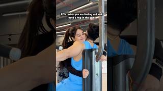 How to get a hug in gym🤗 #gymlife #cute #motivation #hug #couple #funny #gym #fitness #ytshorts #yt