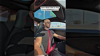 Tate's reaction to VICE going BANKRUPT. #andrewtatenow #topg #mindset #dicipline #rich