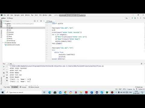 Reading from Binary Files - Python Programming