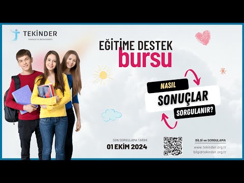 Tekinder 2024-2025 Burs Sonuçları Sorgulama - Nasıl Yapılır?