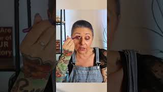 A quick look at today’s eyeshadow! #shortsvideo #makeuplook #todayshorts #todayslook #makeupover50